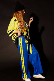 Go Team Bow Tie Track Pants