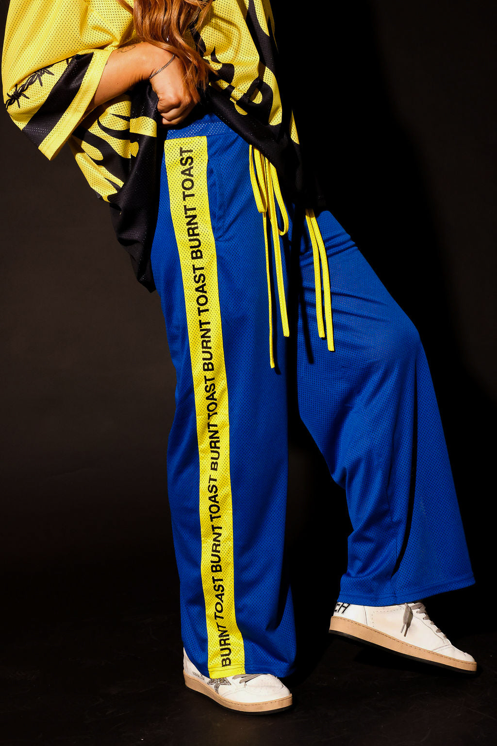 Go Team Bow Tie Track Pants