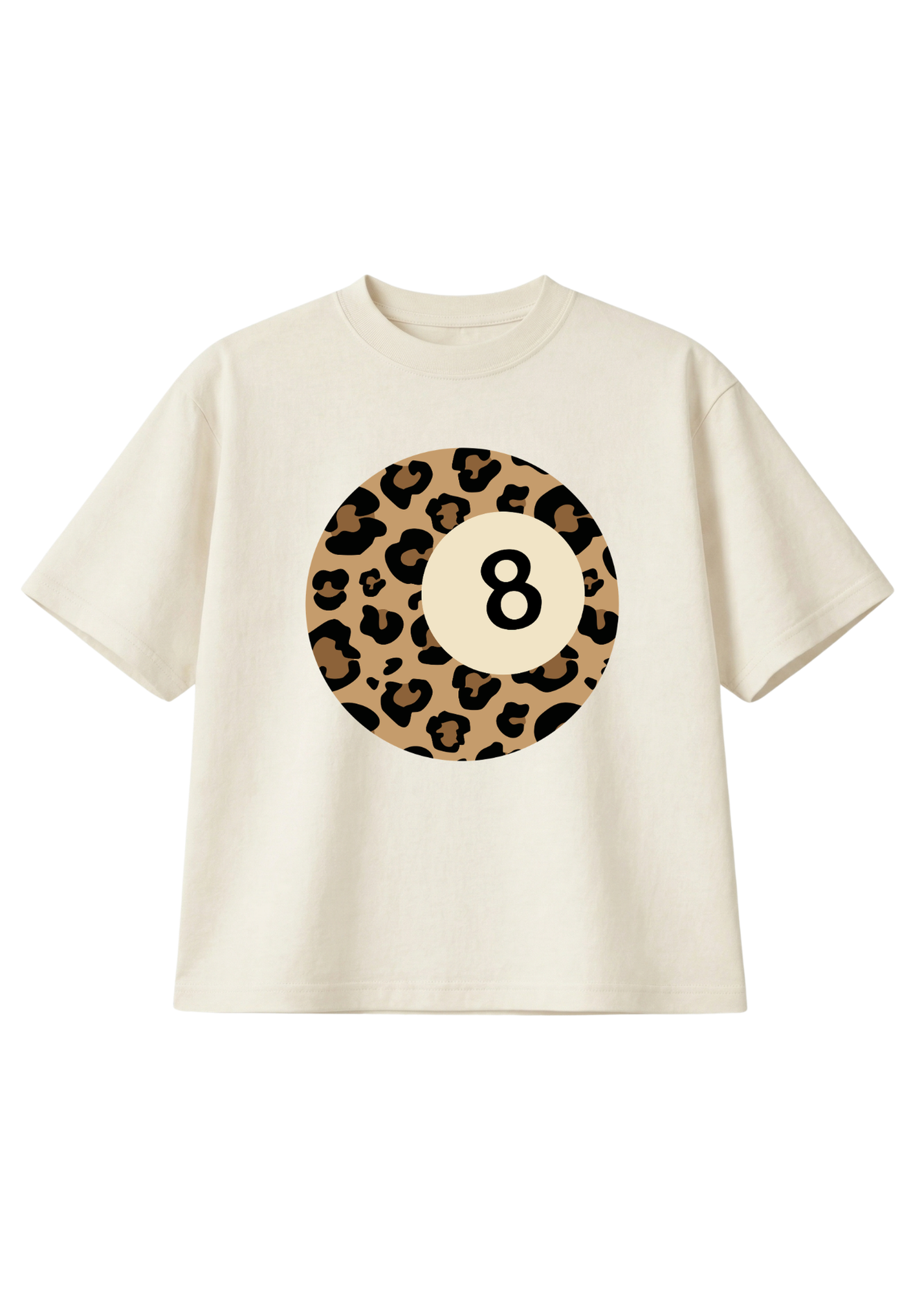 Fierce 8 Ball Oversized Boxy Tee