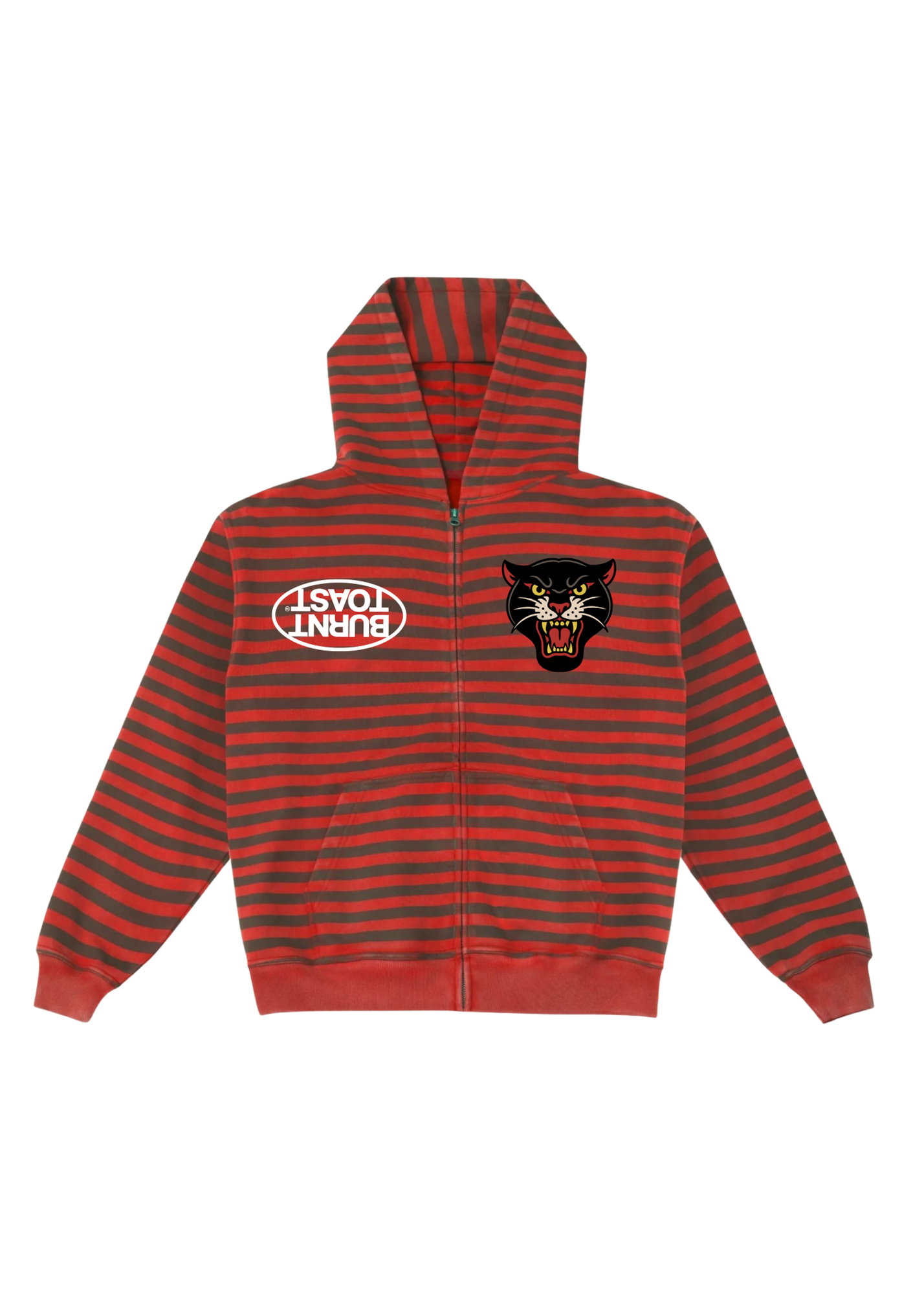 Unbothered Graphic Zip Up Hoodie