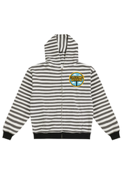 Burnt Toast Waffle House Graphic Zip Up Hoodie