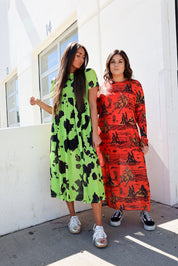 Hold Your Horses Boxy Mesh Dress