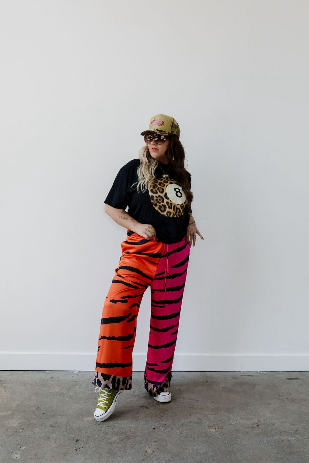 Wild Ombre Tiger Straight-Leg Pants  **RESTOCKED**