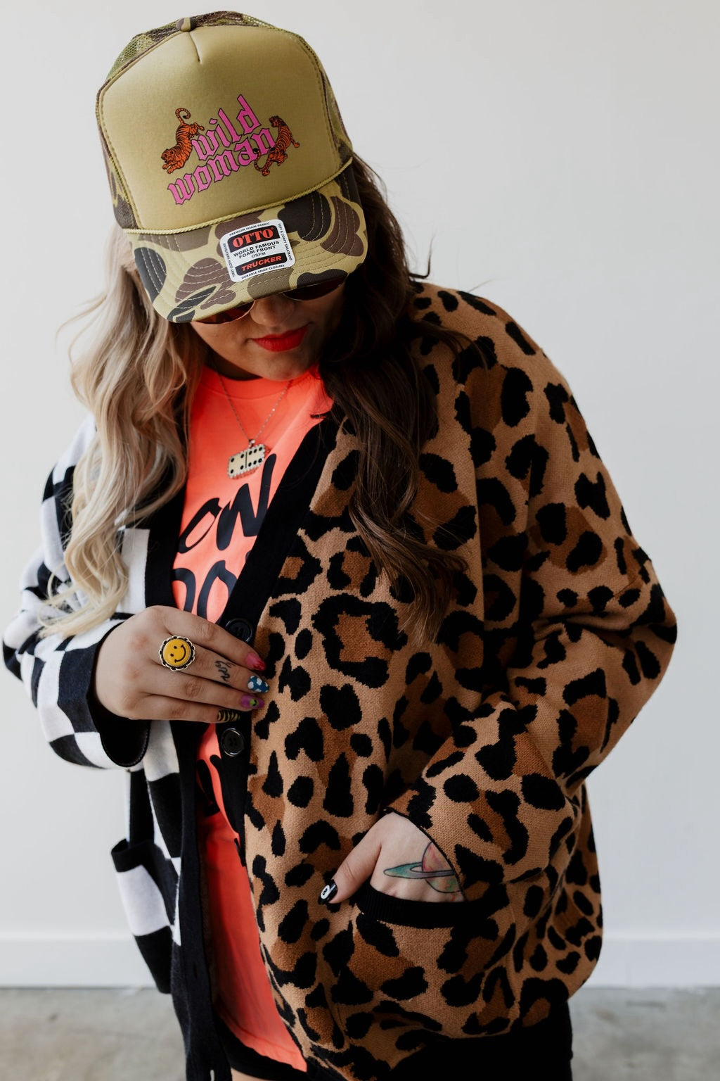 Split Decision Oversized Boxy Cardigan **RESTOCKED**