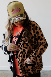 Split Decision Oversized Boxy Cardigan **RESTOCKED**
