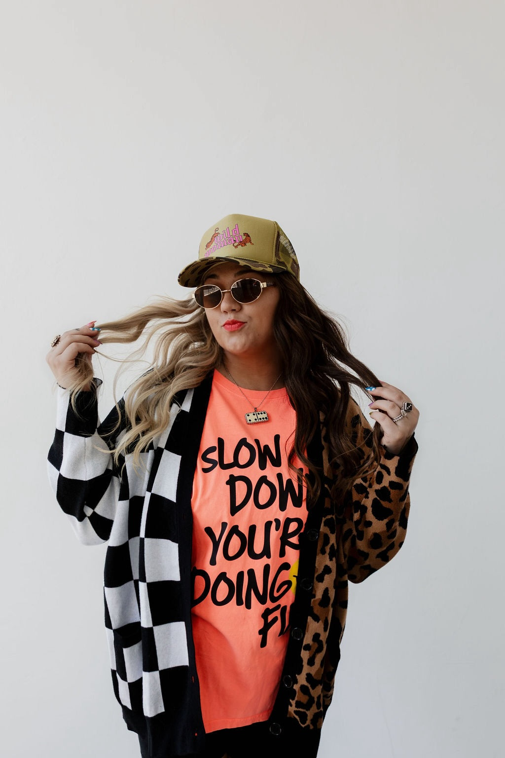 Split Decision Oversized Boxy Cardigan **RESTOCKED**