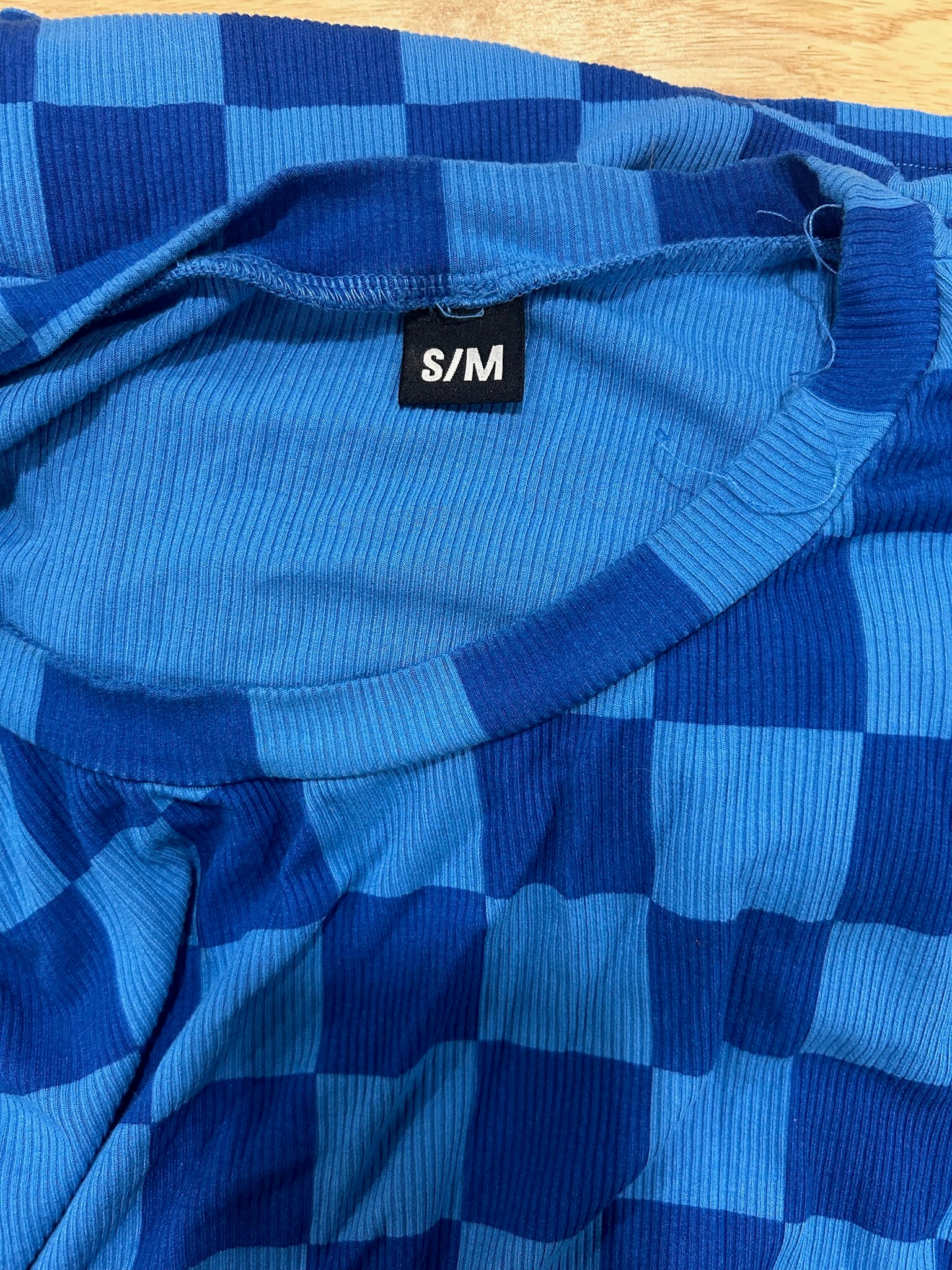 Oversized Check Yourself Biker Set (Size S/M) | VIP Warehouse Sale