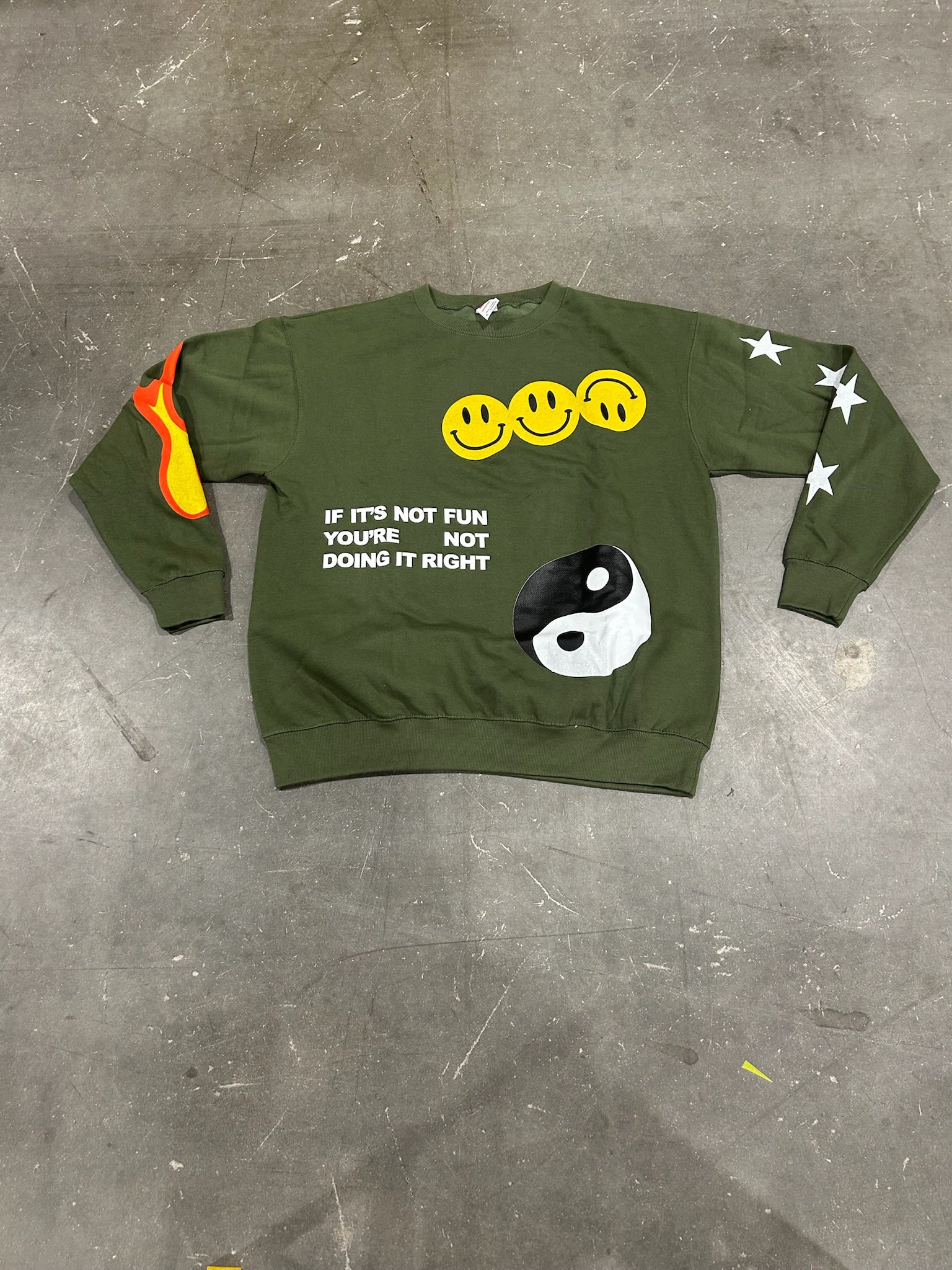 Make More Art Graphic Crew (Size XL) | VIP Warehouse Sale