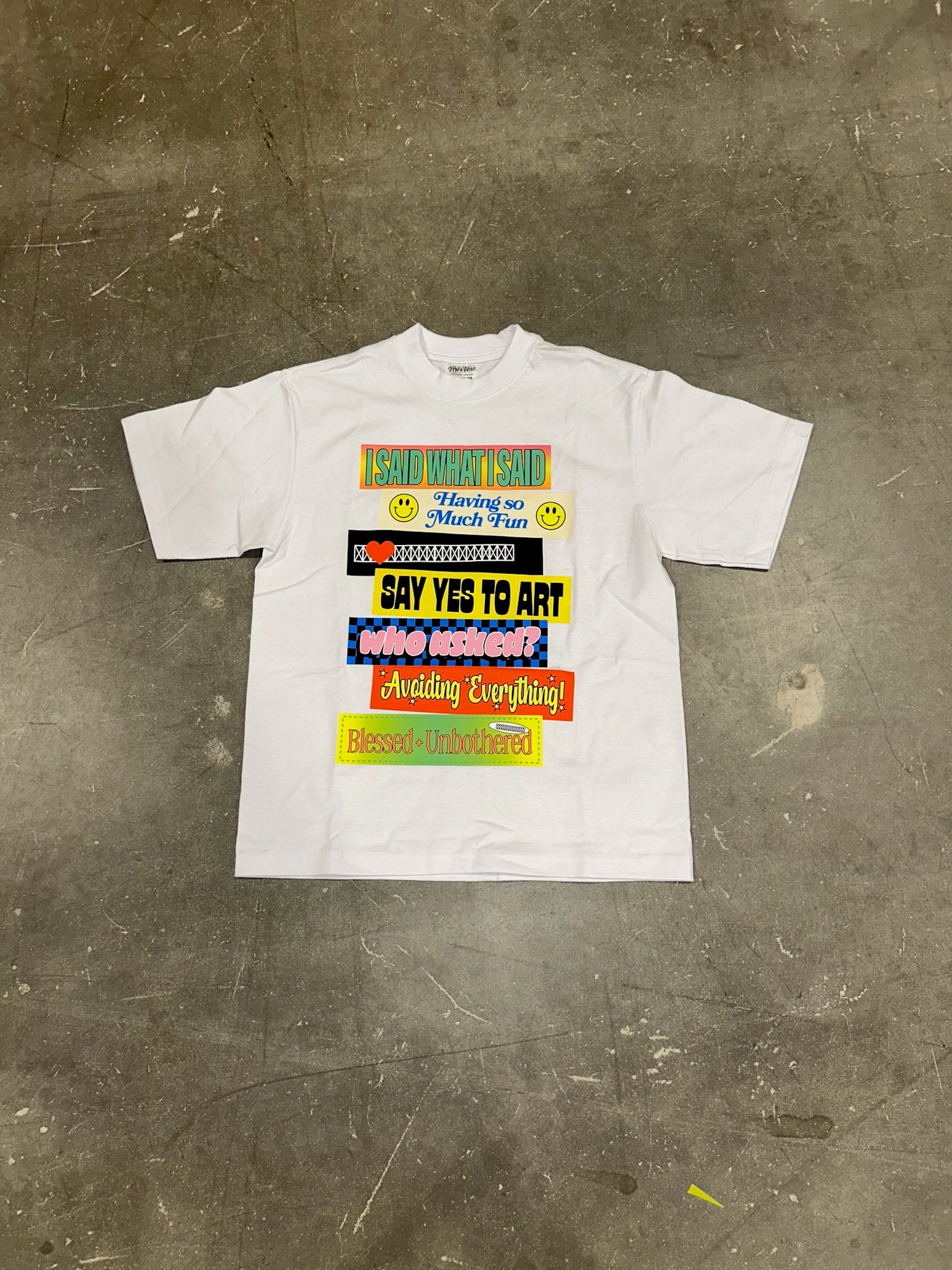 Burnt Toast Bumper Sticker Shaka Graphic Tee (Size XL) | VIP Warehouse Sale