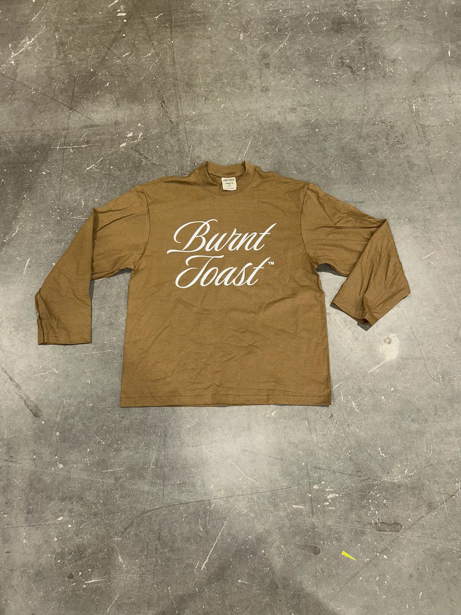 Burnt Toast Long Sleeve Graphic Tee (Size S) | VIP Warehouse Sale