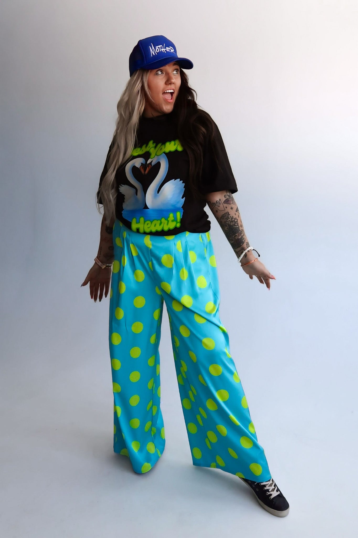 Spotlight Wide-Leg Trousers