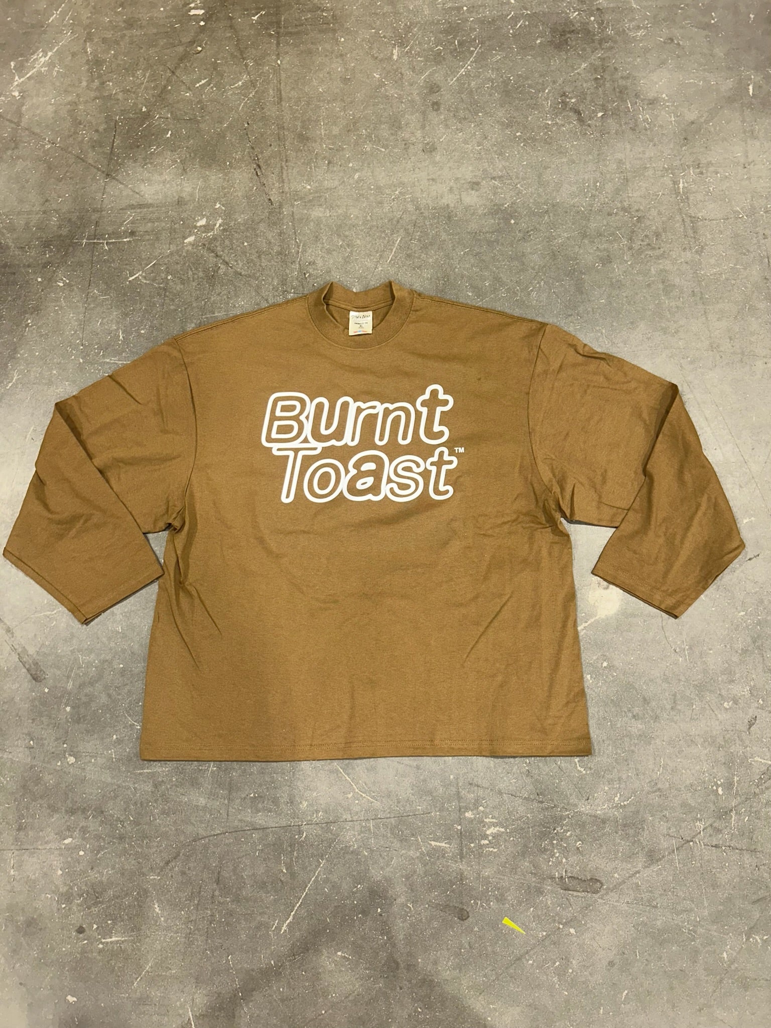 Burnt Toast Long Sleeve Graphic Tee (Size XL) | VIP Warehouse Sale