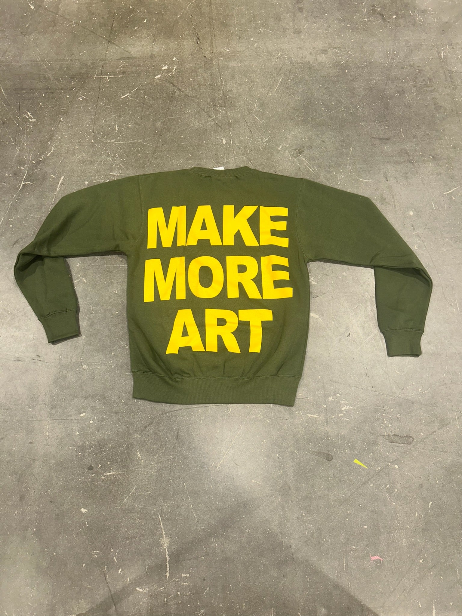Make More Art Graphic Crew (Size XL) | VIP Warehouse Sale