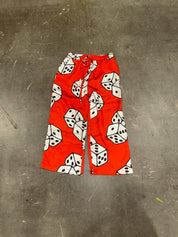 KID AVE High Stakes Red Dice Trousers (MULTIPLE SIZES) | VIP Warehouse Sale