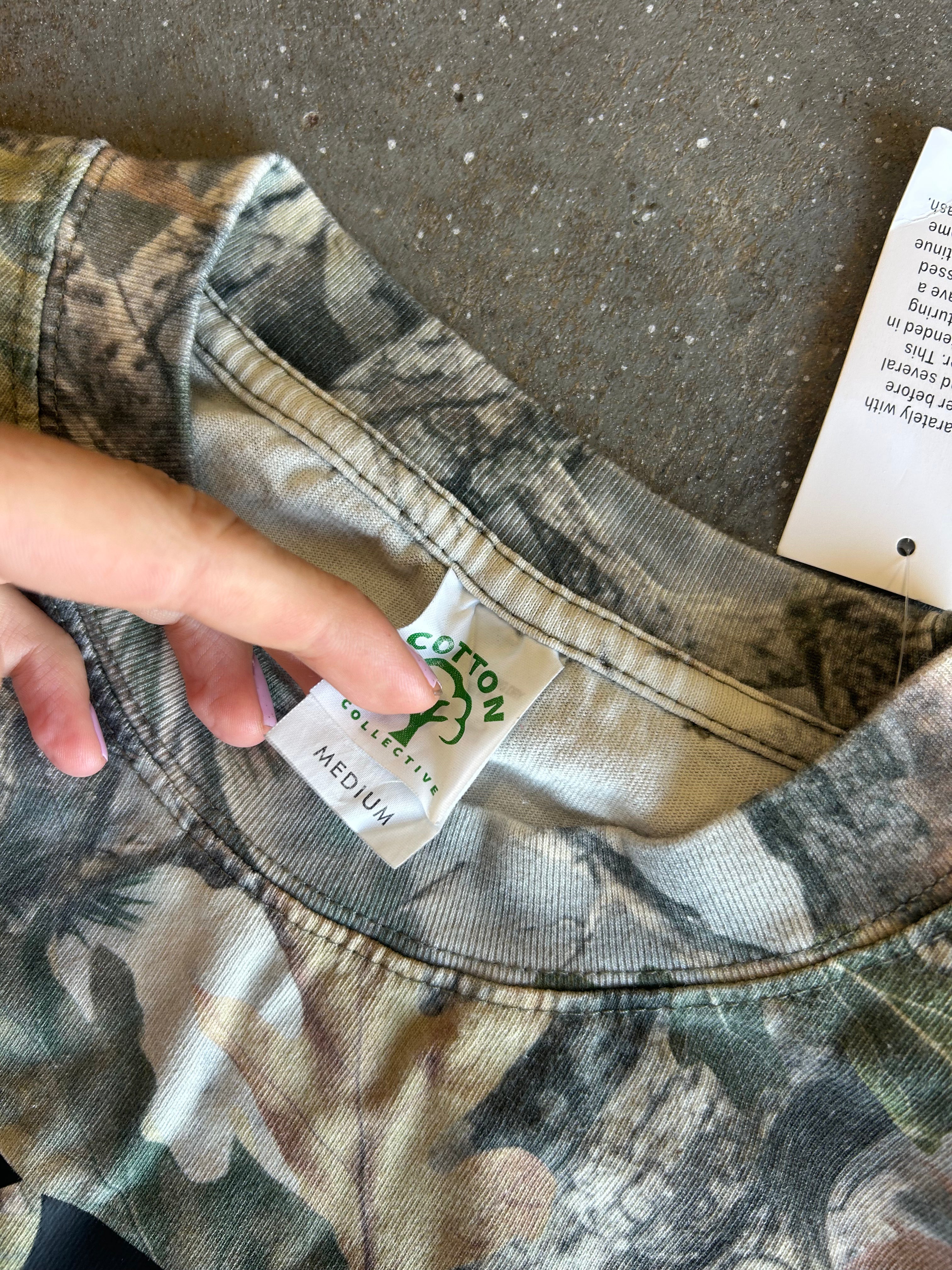 Close up of Medium tag