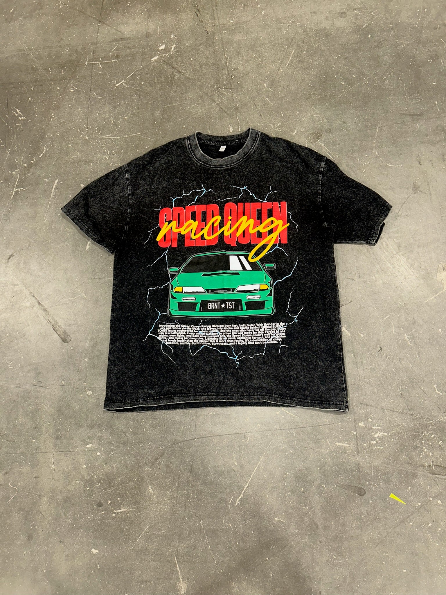 Speed Racing Graphic Tee *MISPRINT* (MULTIPLE SIZES) | VIP Warehouse Sale