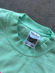 Close up of 2XL tag