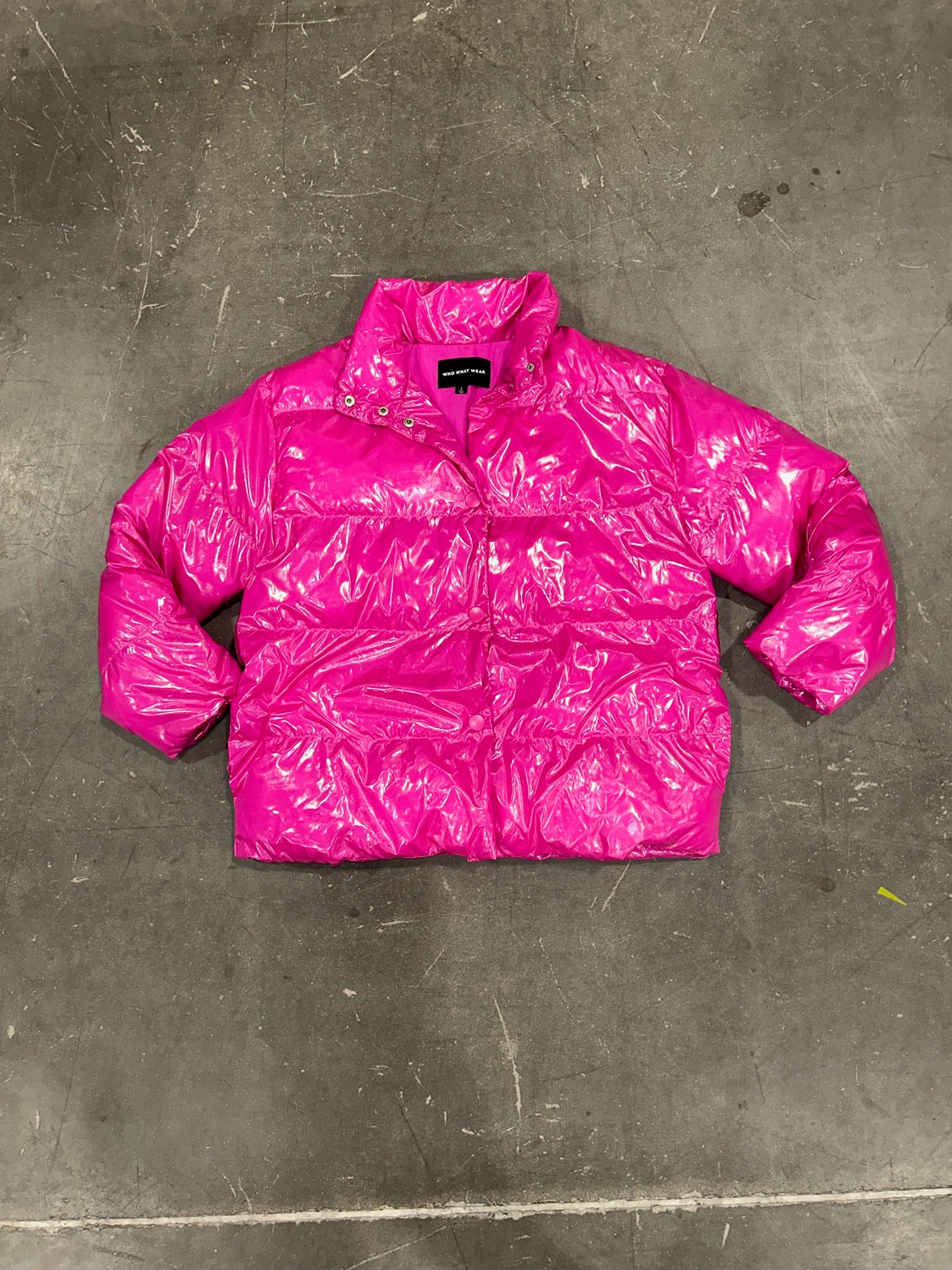 Who What Wear Pink Puffer Jacket (Size L) | VIP Warehouse Sale