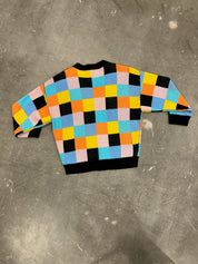 Blue Blush Checkered Cardigan (Size M) | VIP Warehouse Sale