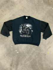 Motorcyle Crewneck (Size 2XL) | VIP Warehouse Sale
