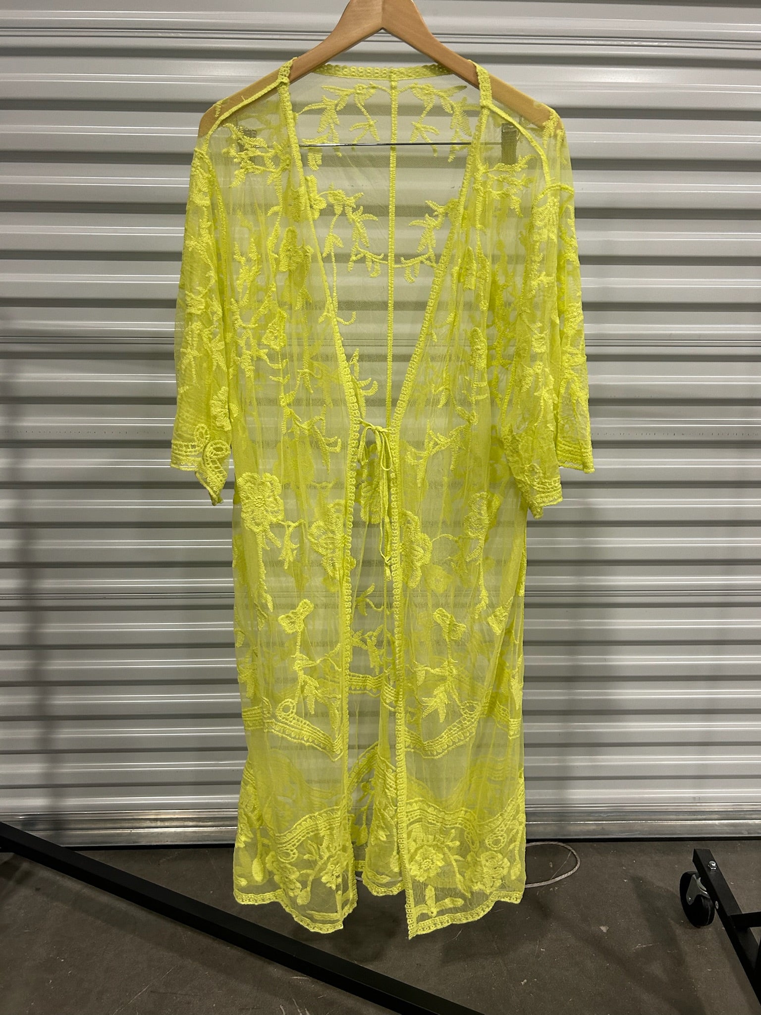 Lime Green Duster (One Size) | VIP Warehouse Sale
