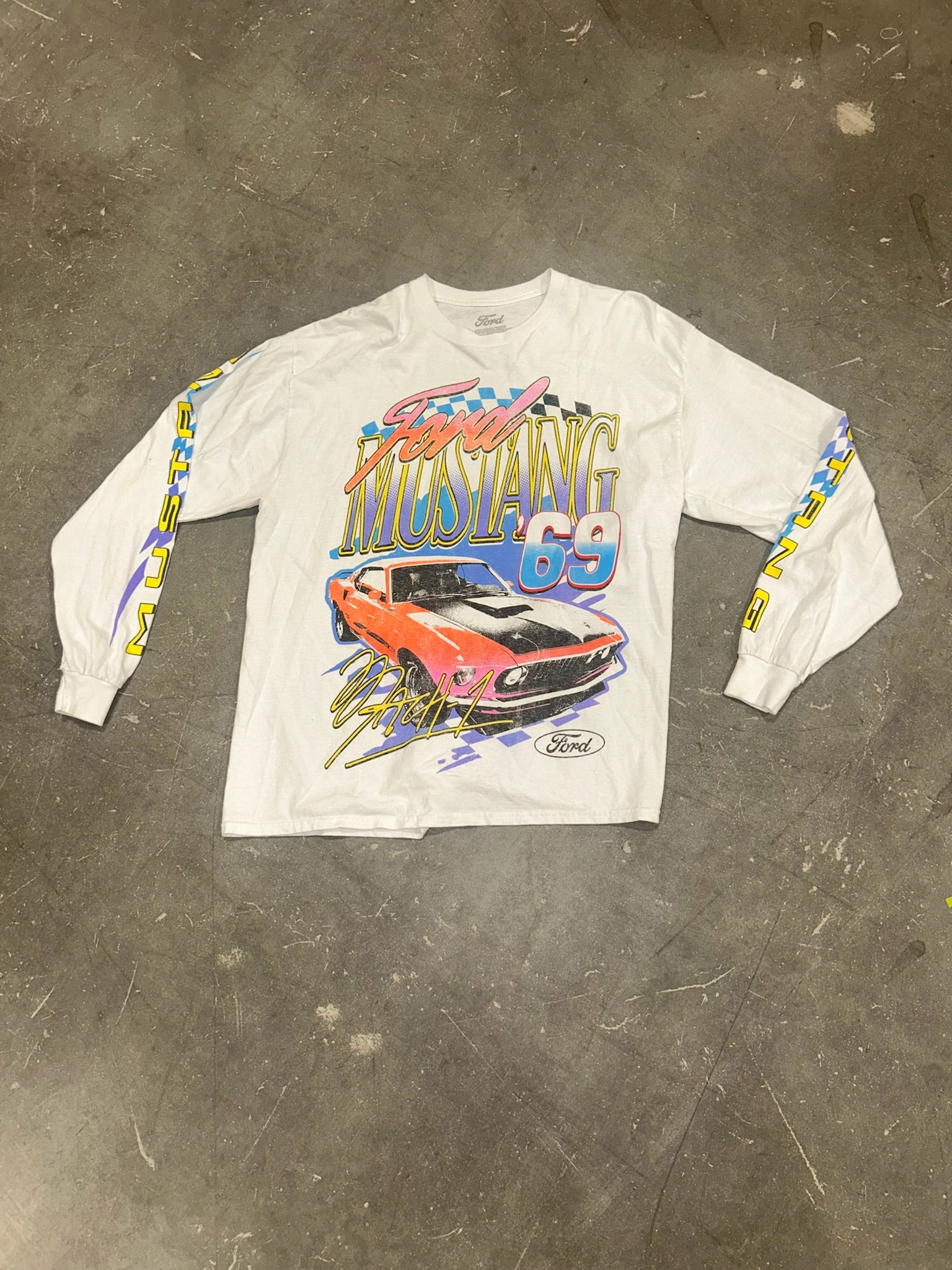 Ford Long Sleeve Graphic Tee (Size XL) | VIP Warehouse Sale