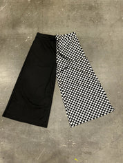 Black & White Half & Half Pants (Size L/XL) | VIP Warehouse Sale