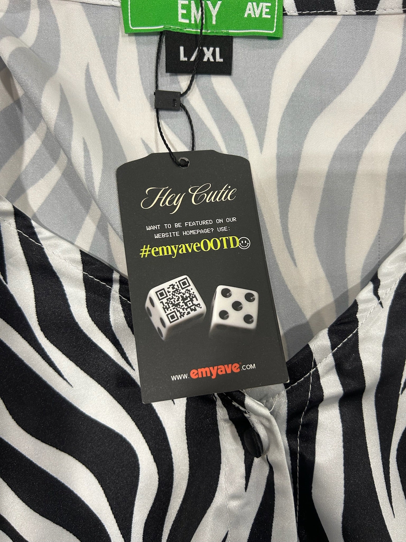 Eclectic Jungle Babydoll Dress (Size L/XL) | VIP Warehouse Sale