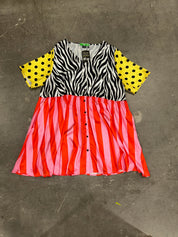 Eclectic Jungle Babydoll Dress (Size L/XL) | VIP Warehouse Sale