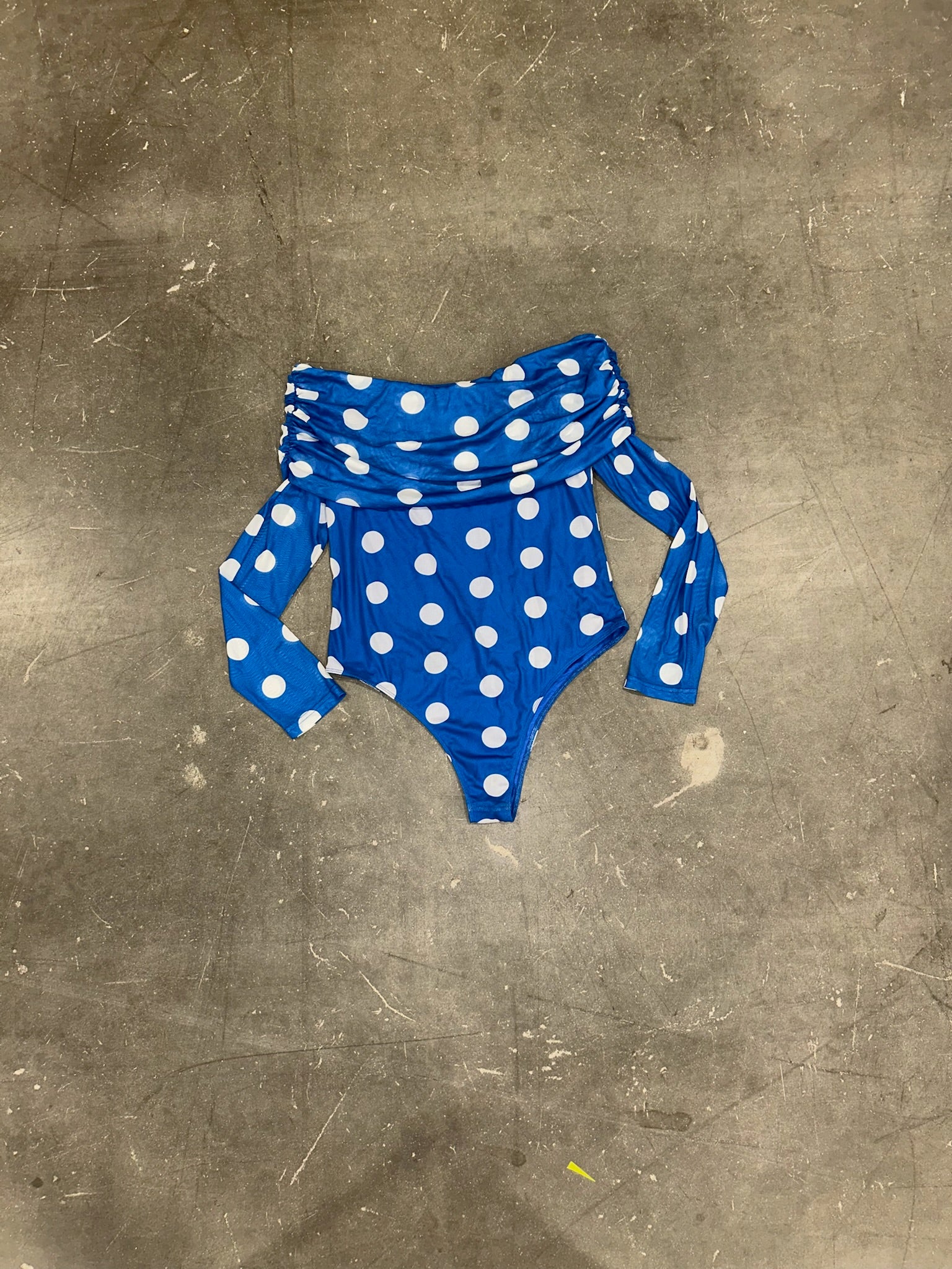 Blue Crush Polka Bodysuit (Size M/L) | VIP Warehouse Sale