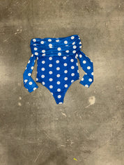 Blue Crush Polka Bodysuit (Size M/L) | VIP Warehouse Sale