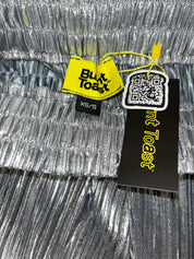 DEFECTIVE Silver Metallic Pants (Size XS/S) | VIP Warehouse Sale