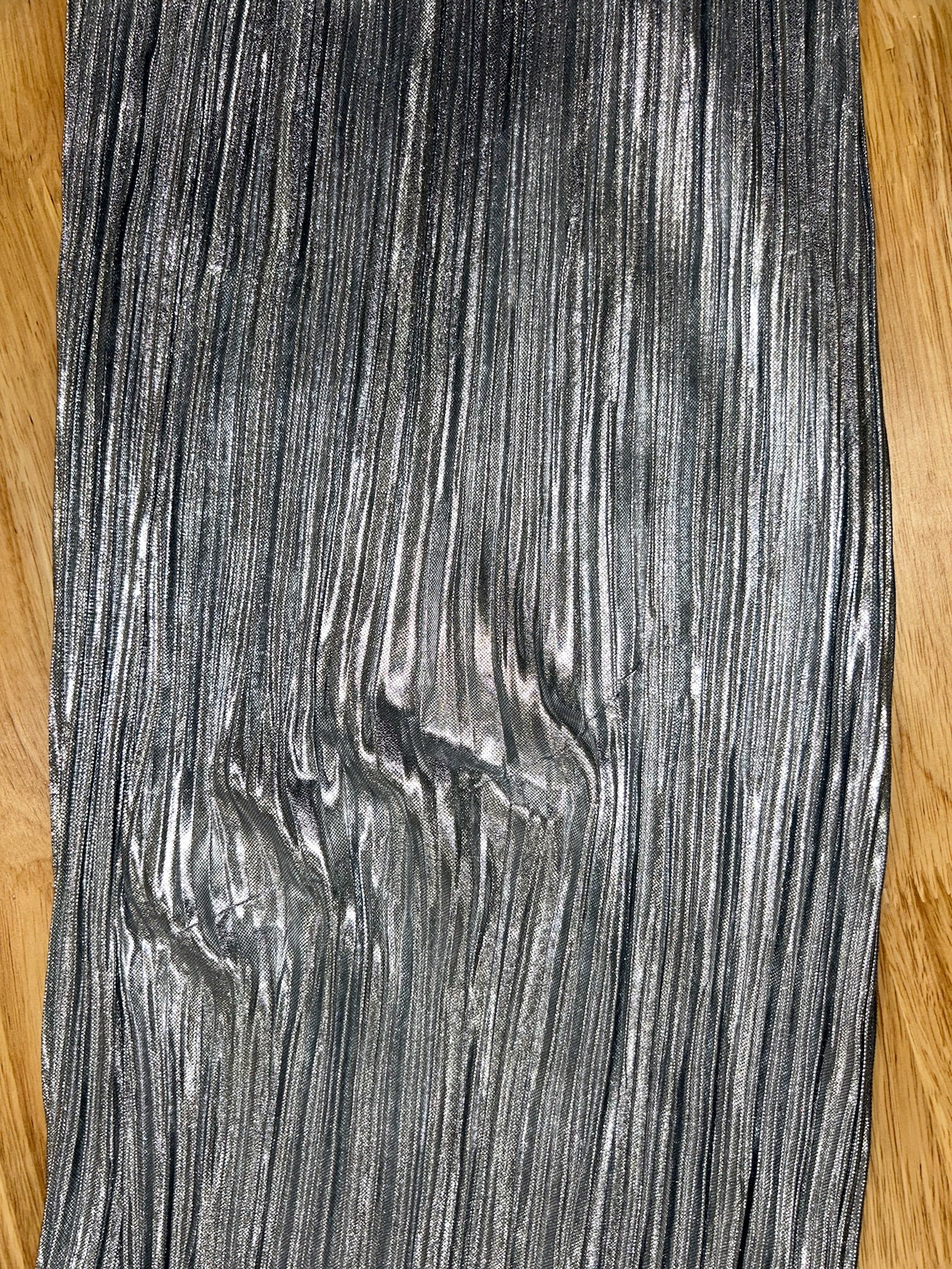 DEFECTIVE Silver Metallic Pants (Size XS/S) | VIP Warehouse Sale