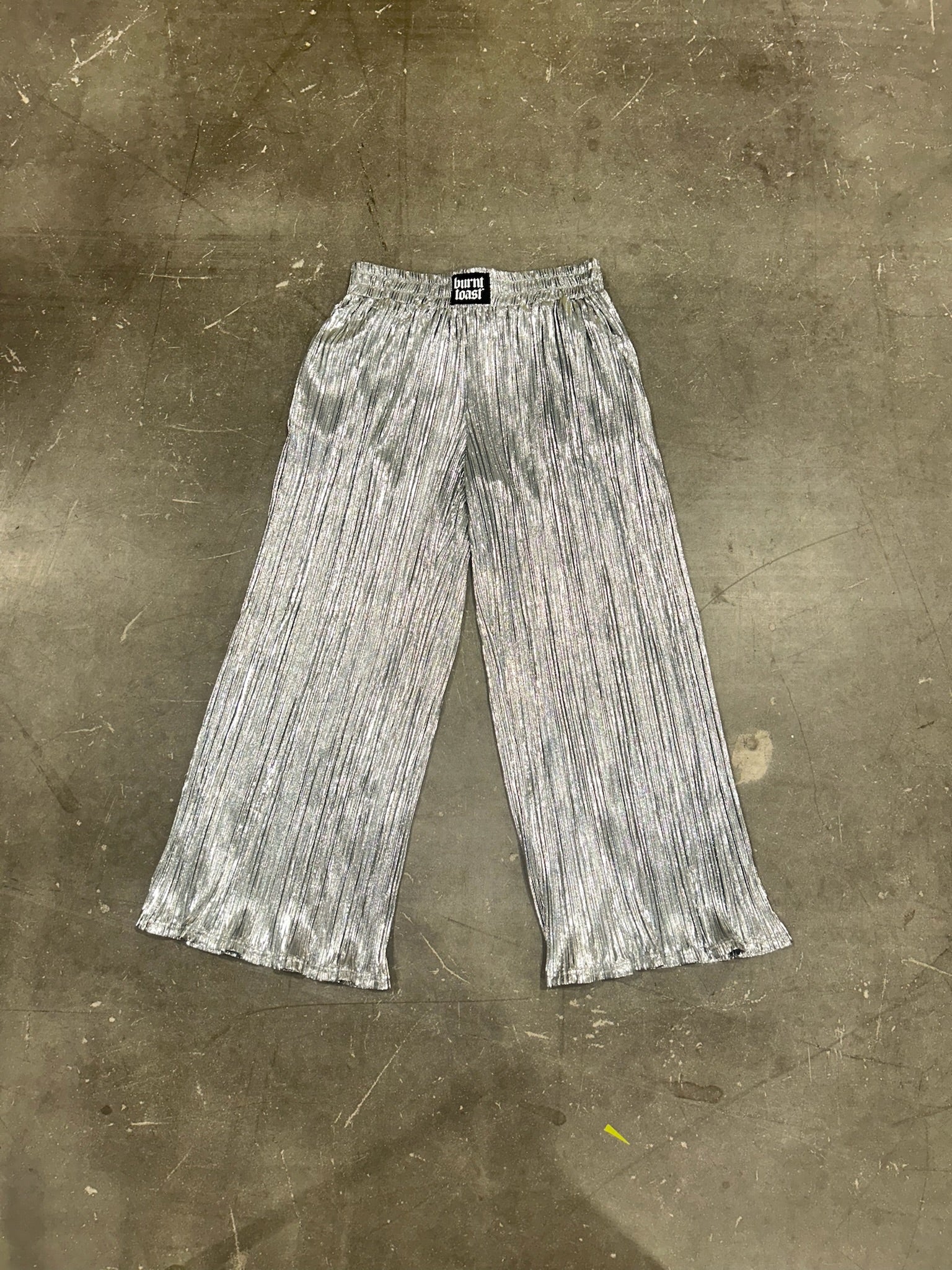 Heavy Metal Silver Metallic Pants (Size M/L) | VIP Warehouse Sale