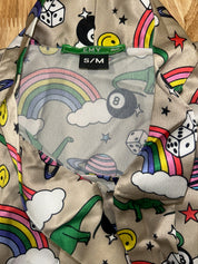 I <3 Dino's Satin Top ONLY (Size S/M) | VIP Warehouse Sale