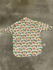 I <3 Dino's Satin Top ONLY (Size S/M) | VIP Warehouse Sale