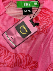 Pink Feral Mesh Top (Size M/L) | VIP Warehouse Sale