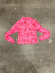 Pink Feral Mesh Top (Size M/L) | VIP Warehouse Sale