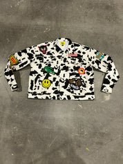 Mayhem Patch Cow Denim Jacket (Size L/XL) | VIP Warehouse Sale