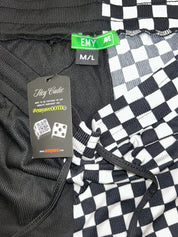 Black & White Half & Half Pant (Size M/L) | VIP Warehouse Sale