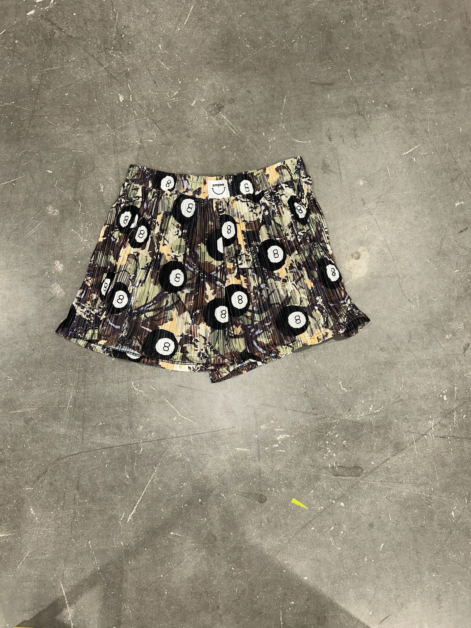 Lucky Shot Plisse Shorts (Size M/L) | VIP Warehouse Sale
