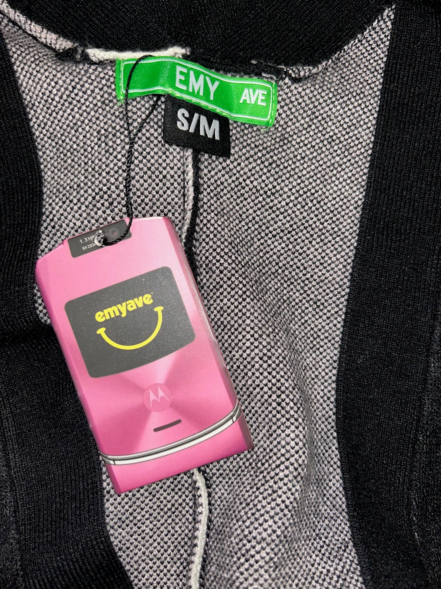 Black Saturn Sweater (Size S/M) | VIP Warehouse Sale