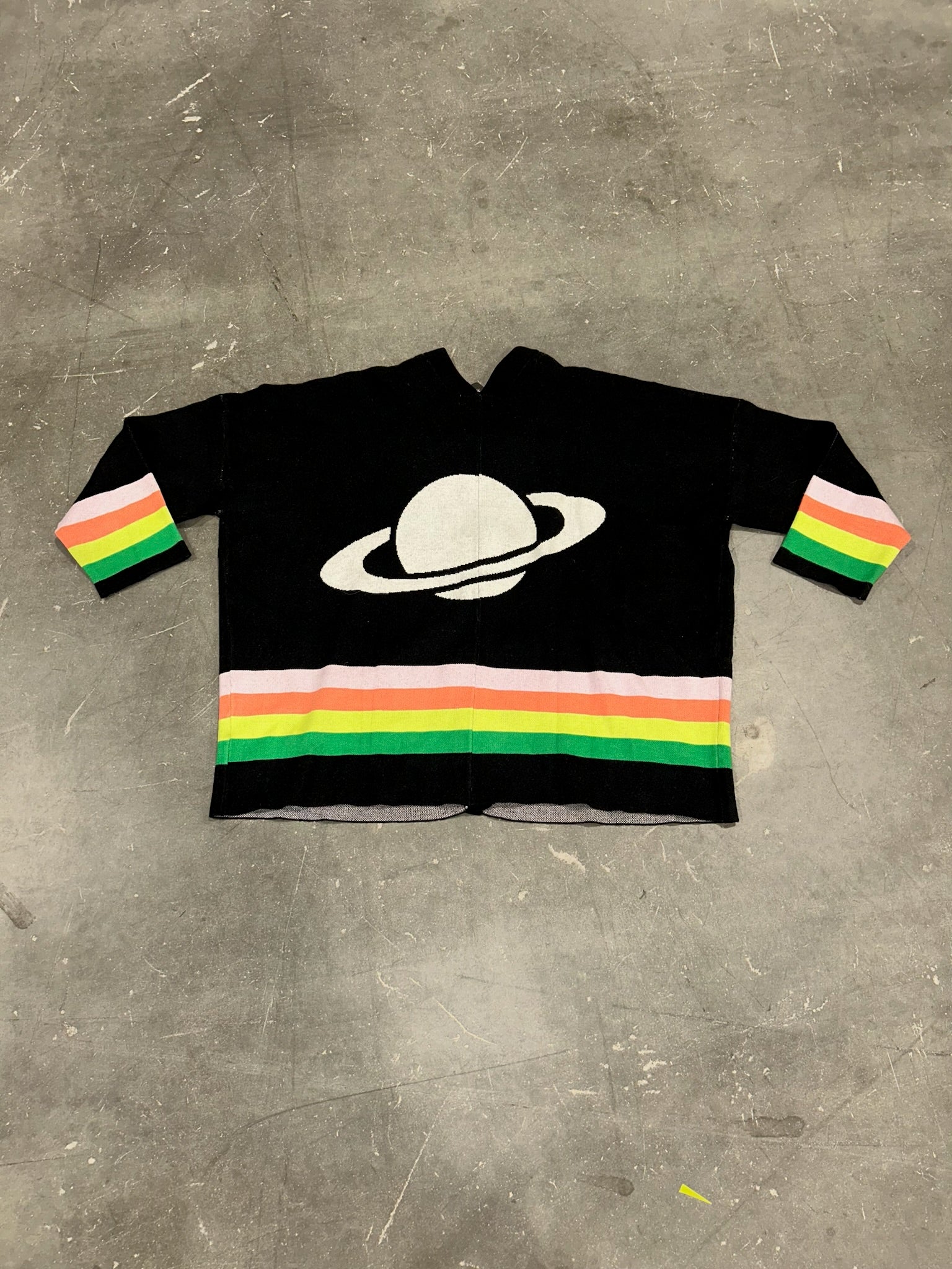 Black Saturn Sweater (Size S/M) | VIP Warehouse Sale