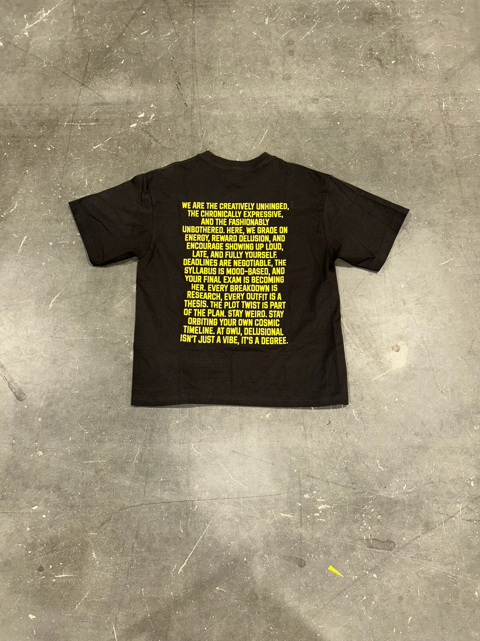 Galactic University Graphic Tee (Size L) | VIP Warehouse Sale