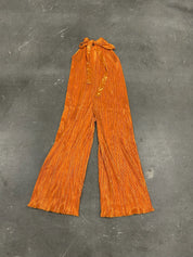 Orange Metallic Jumpsuit (Size M/L) | VIP Warehouse Sale