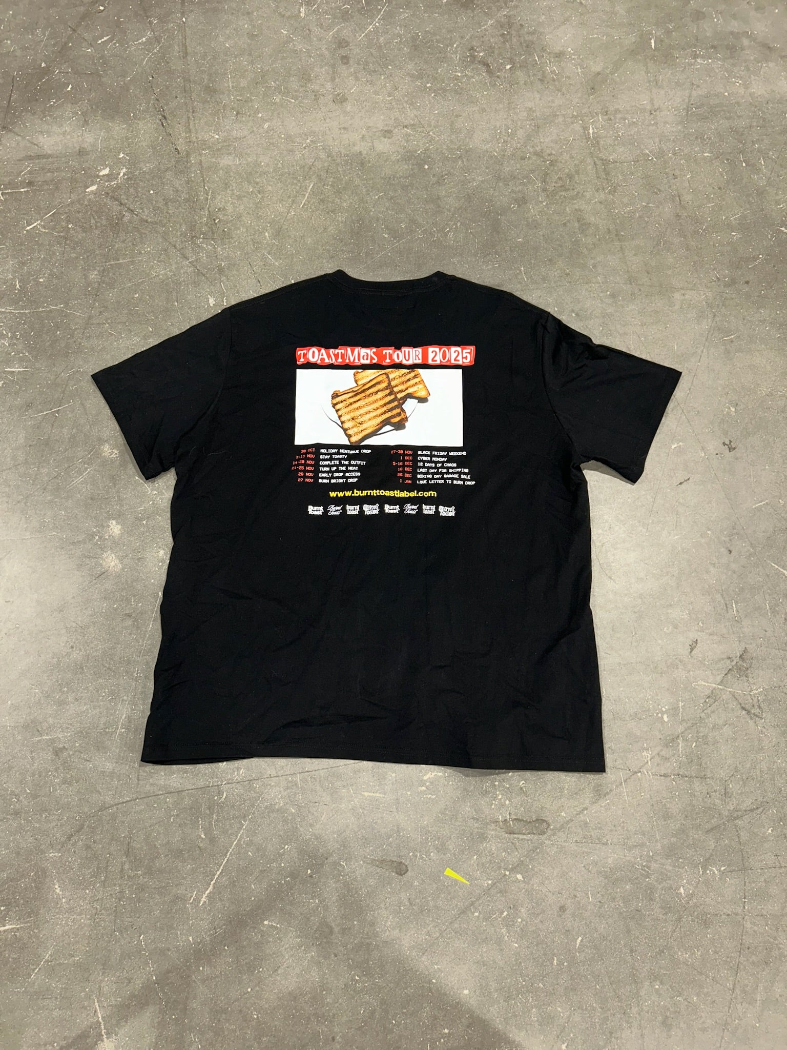 Toastmas Tour Graphic Tee (Size XL) | VIP Warehouse Sale