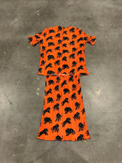 Midnight Strike Plisse Maxi Skirt Set (Size M/L) | VIP Warehouse Sale