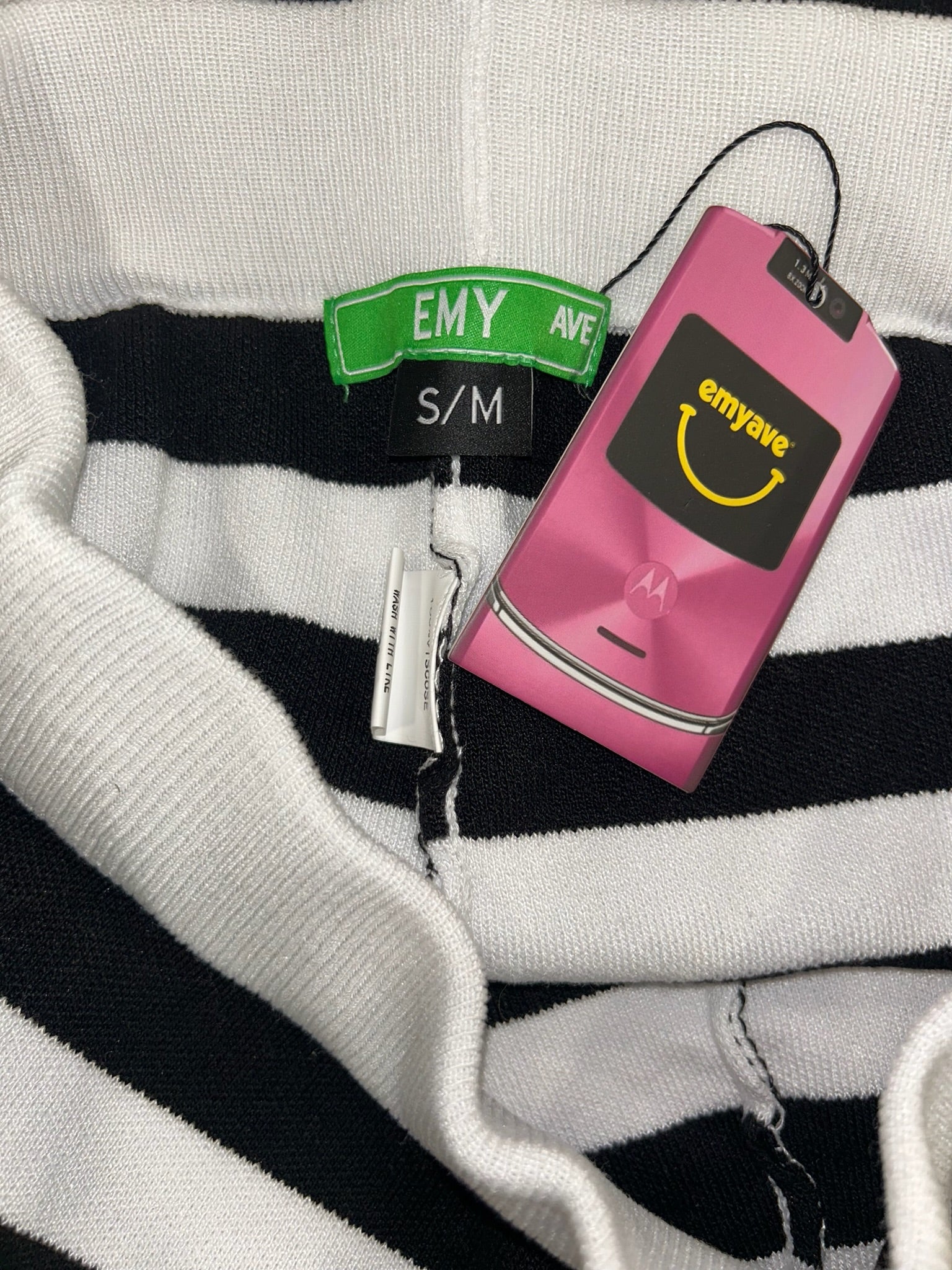 Monochrome Knit Shorts (Size S/M) | VIP Warehouse Sale