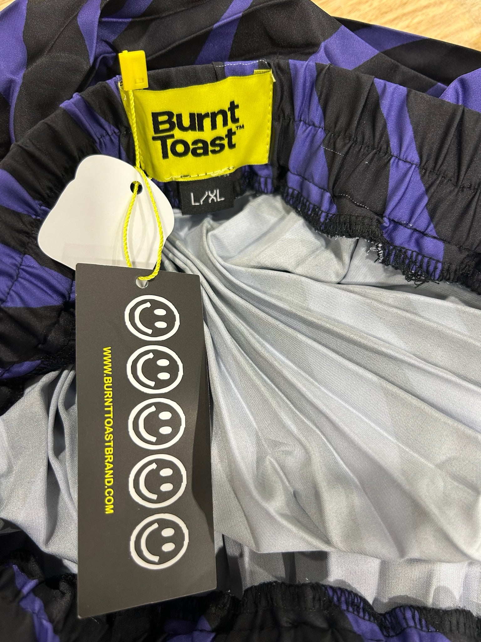 Midnight Zebra Plisse Skirt (Size L/XL) | VIP Warehouse Sale