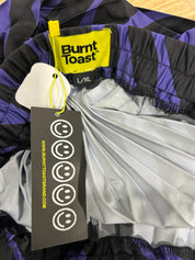 Midnight Zebra Plisse Skirt (Size L/XL) | VIP Warehouse Sale